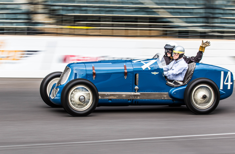 Illustration for article titled Check Out The Wild Vintage Race Cars That Came Out For The Indy 500